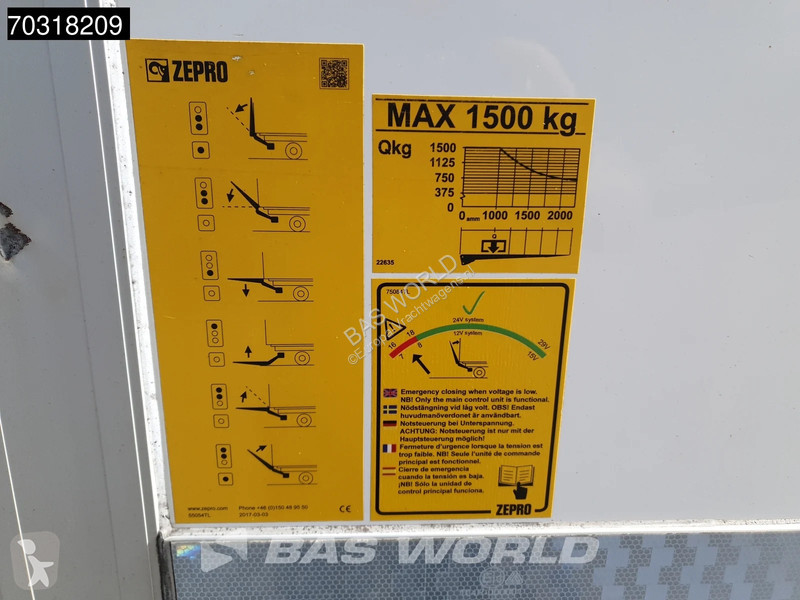 شاحنة Mercedes 1021 4X2 5,20m Box Frigoblock...