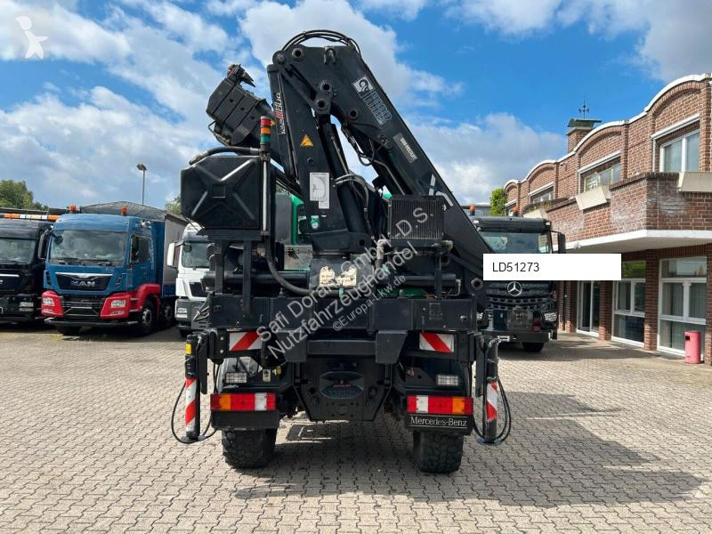 شاحنة Mercedes U400 + HIAB 122E 4x4