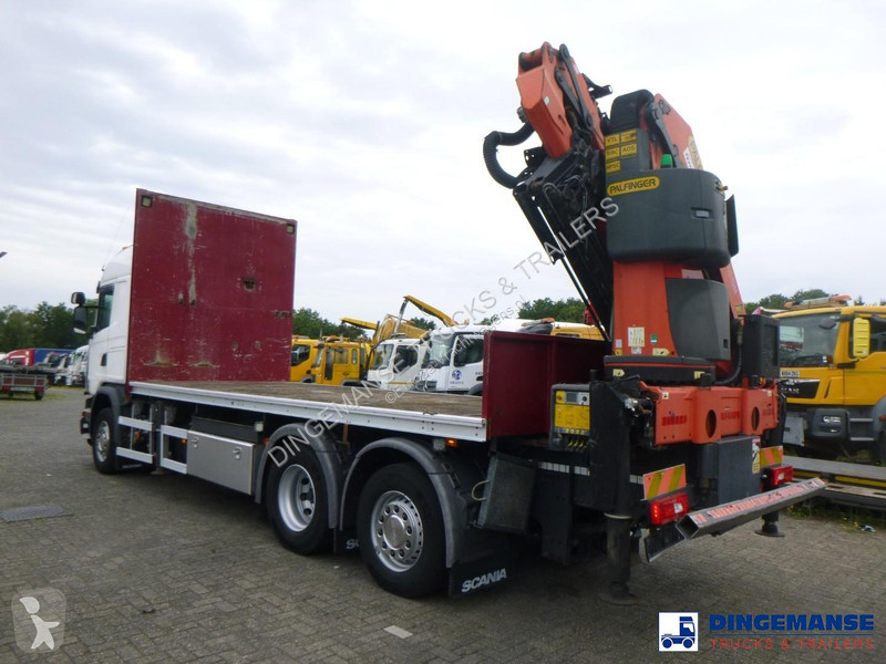 شاحنة Scania 450 6x2 + Palfinger PK27002-SH C +...