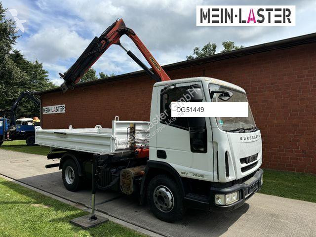 شاحنة Iveco ML75E16 3 S-Kipper Kran PK...