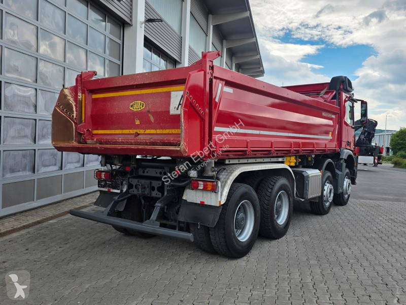Camion Mercedes 4145 K 8x4 Meiller Bordmatik PPC