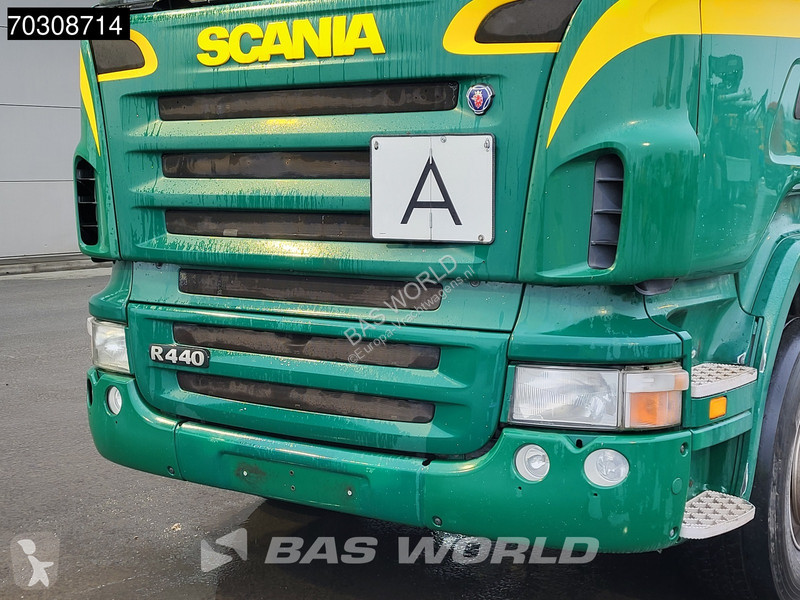 شاحنة Scania R440 8X2 alfinger Q150Z82 Kran...