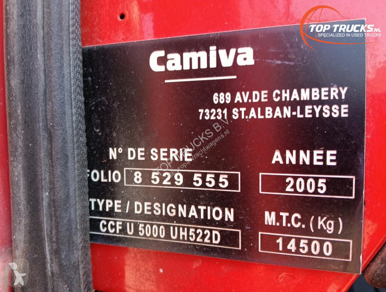 شاحنة Mercedes U 5000 4x4 - (type 437.4) 4000...
