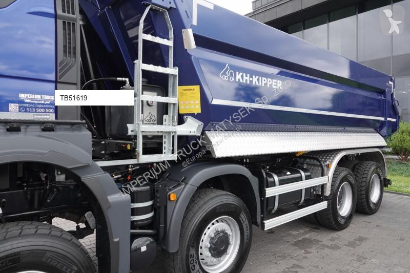 Kamion MAN TGS / 8X6 / WYWROTKA / TYLNOZSYPOWA...