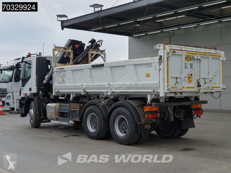 Camion Iveco 450 6X4 HIAB 144 E-3 Hiduo Kran...