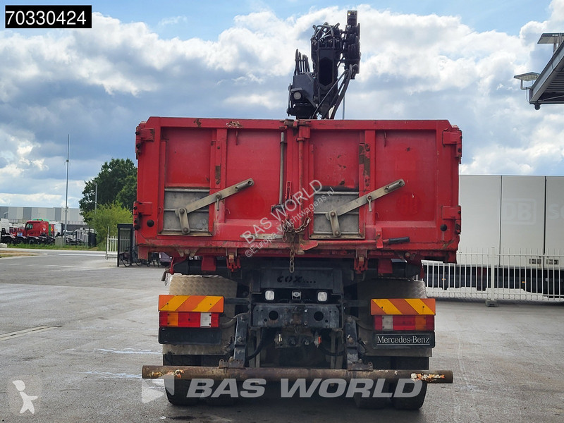 شاحنة Mercedes 4141 8X4 HIAB 166 D-4 Hiduo...