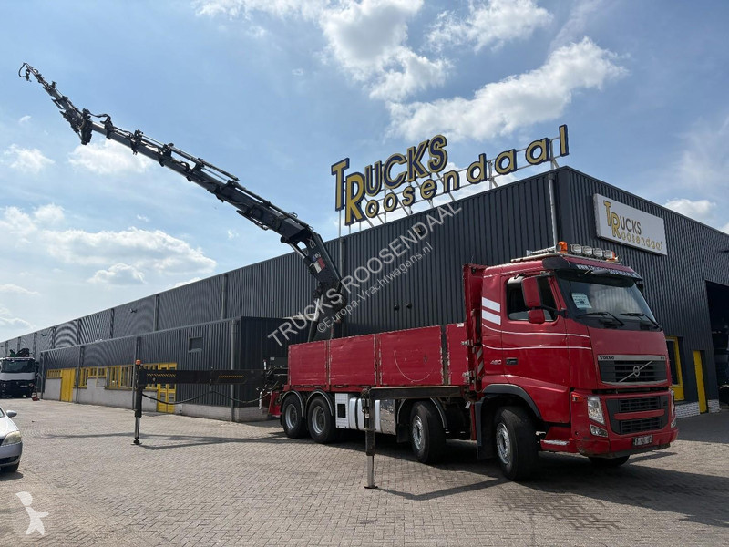 شاحنة Volvo 12460 + HIAB 700E-6 HI HIPRO + JIB...