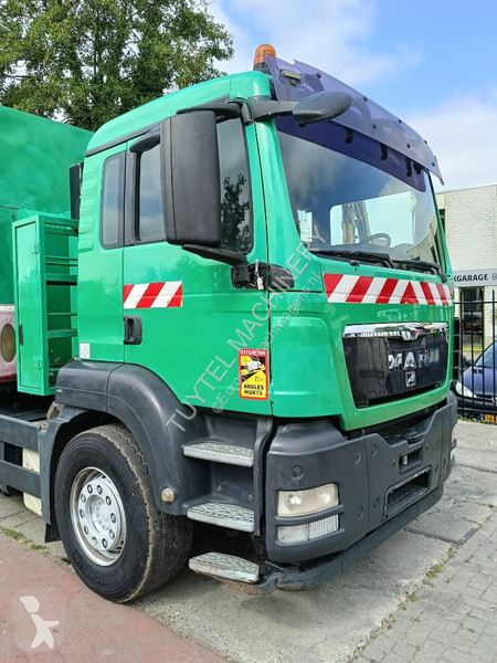 شاحنة MTS 4A 14T 36.000V MAN saugbagger vacuum...