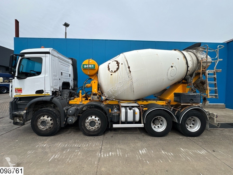 شاحنة Mercedes 3236 8x4, EURO 6, Imer, 8,5M3
