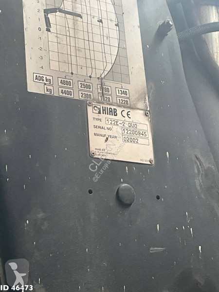 شاحنة Iveco 190E35 Manual Full Steel Hiab 12...