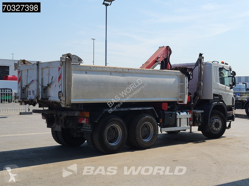 Kamion Scania 400 6X4 HMF 1444-Z2 Crane Remote...