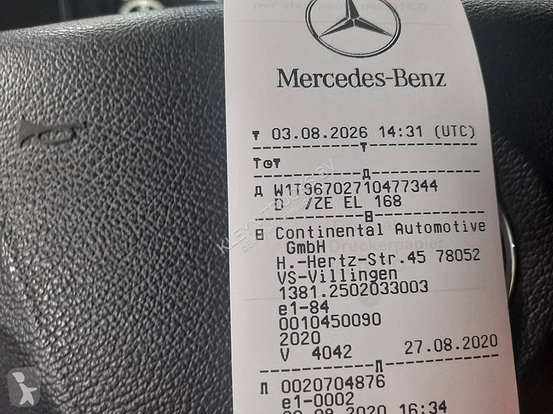 شاحنة Mercedes ATEGO 1530 LIFT AIRCO 7.2T PAYL