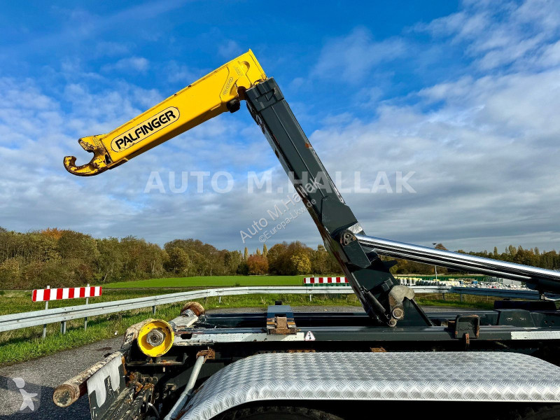 شاحنة Scania 410 Abrollkipper 8x4 alfinger...