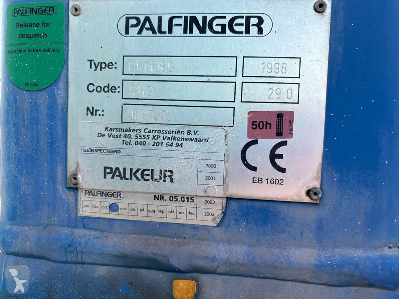 شاحنة MAN 220 B + PALFINGER PK 14080 - 3X EXT +...