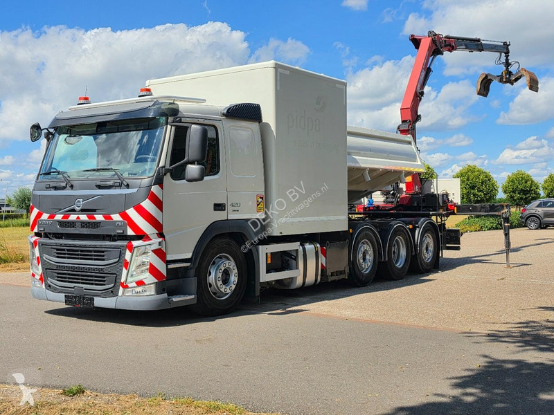 شاحنة Volvo 420 2x CRANE/TIPPER EURO6!!2030...