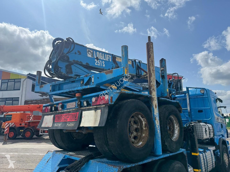 شاحنة Scania R580 6X4 + OGIFT F251S89A + 2 AXE...