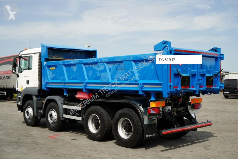 شاحنة MAN TGS 35.360 / 8X4 / WYWROTKA 2 STRONNA...
