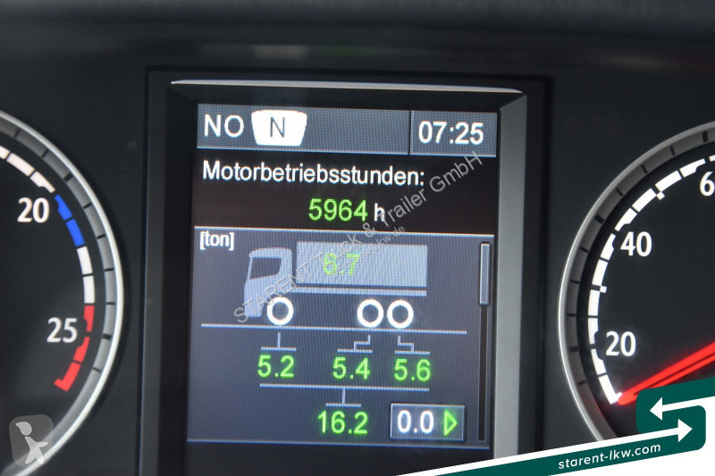 Camion Scania R580 V8 6x4 alfinger Kabinenkran...
