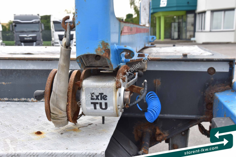 Camion remorque Mercedes 3653 6x6 Penz Holz...