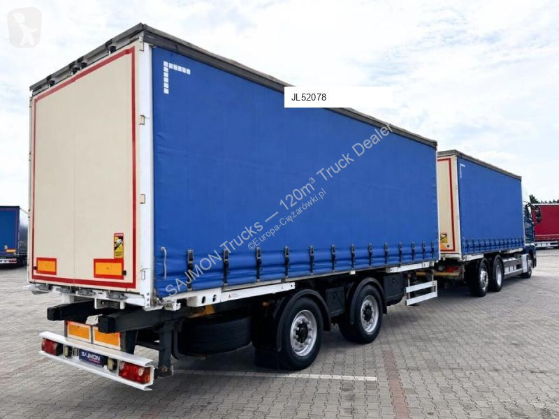 Vrachtwagen MAN TGX / ZESTAW BDF / KONTENERY KRONE