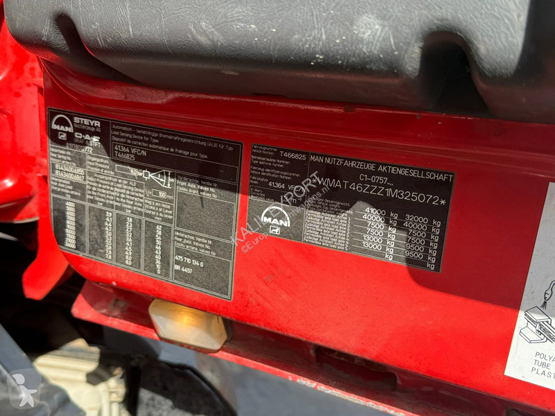 Camión MAN 41 364 Kipper/Dumper 8x4 ull Steel...