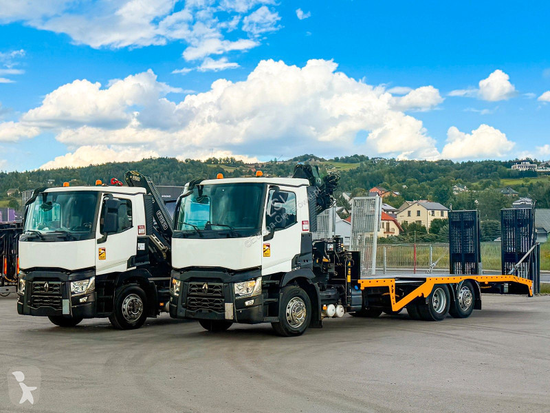 Camión Renault T 380 Abschleppwagen 8,00 m HIAB...
