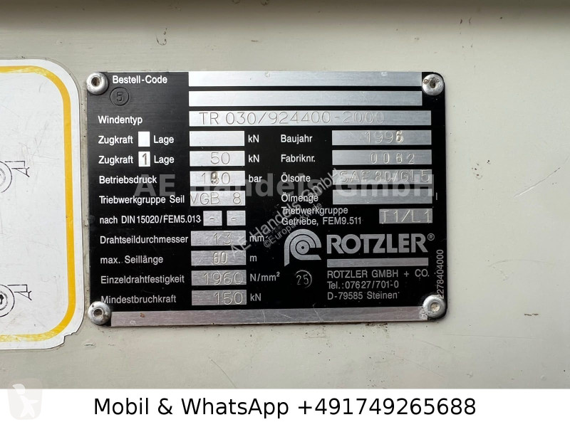 Грузовик MAN F2000 BB Atlas Kran 125.1...