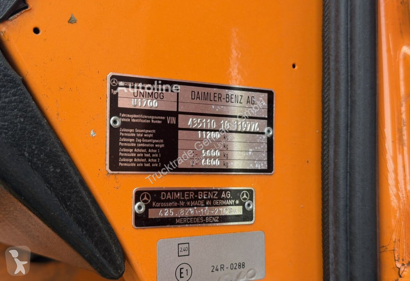 Camión Mercedes 602 U 1700