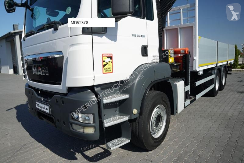 Kamion MAN TGS 26.360 / 6x4 / SKRZYNIA  - 7 M /...