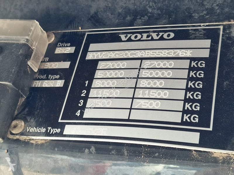 Kamion Volvo 460 6x2*4 - Chassis - Steering...