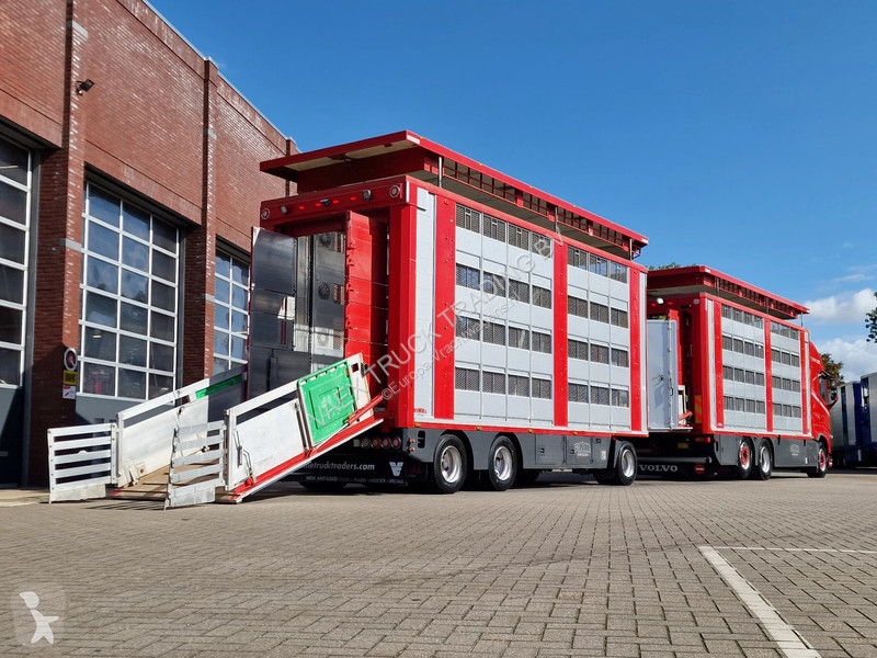 Teherautó Volvo 13500 6x2 - Livestock 4 deck...