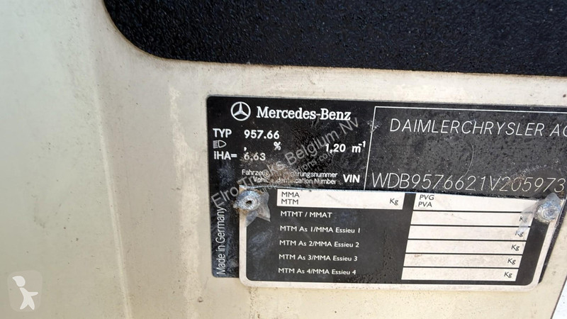 Camion Mercedes 2633 (BELGIAN TRUCK / 20.000...