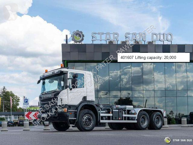 Camion Scania P410 6x4 Hyva Lift 20.53.S hooklift