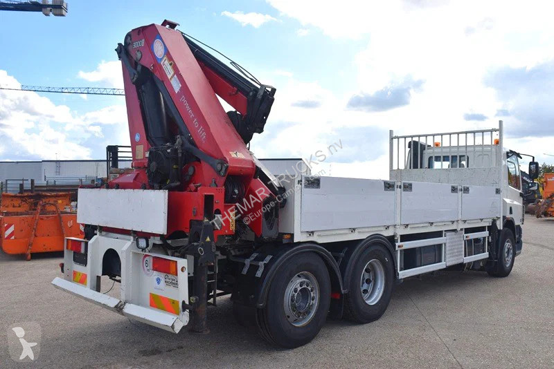 Camion DAF 75310 +HMF 3000 Powerlift crane 30T...