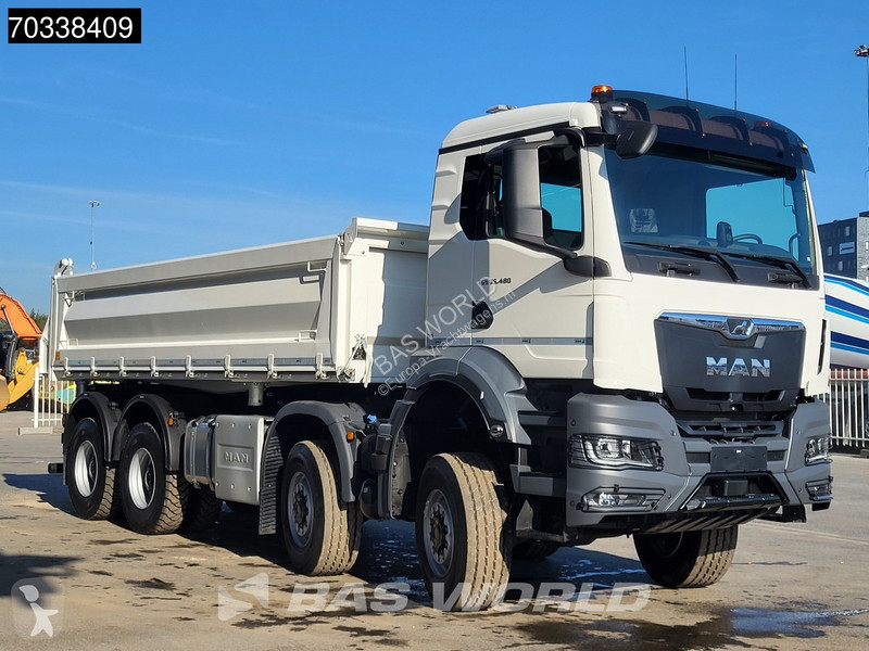 Lastbil MAN 35.480 8X8 NEW 8x8! 13m3 3-way...