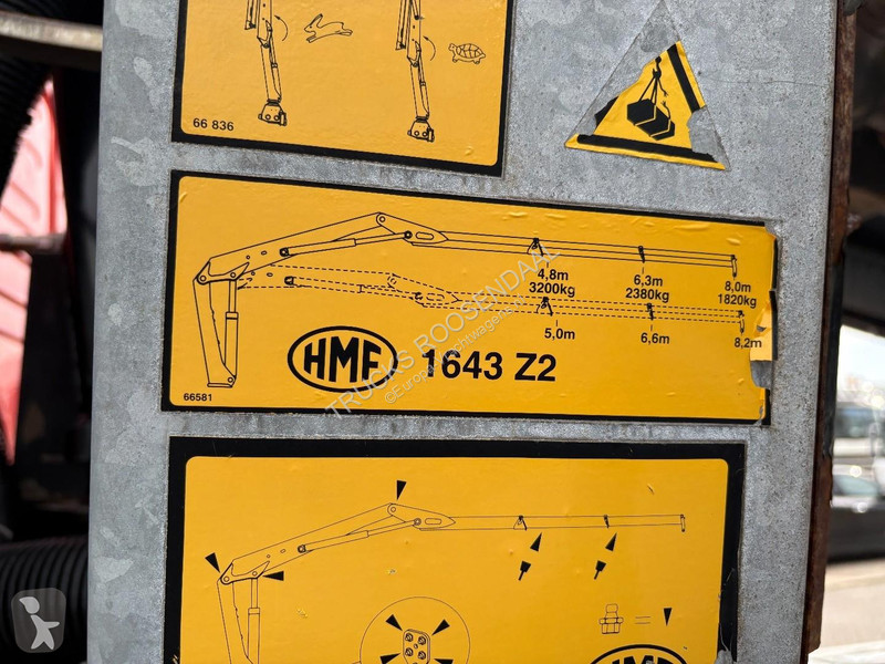 Volvo 420 + HMF 1643 Z2---2X EXT. + TIPPER + 2X...