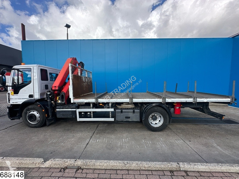 Iveco 160-250 EURO 6, bladvering, Palfinger truck