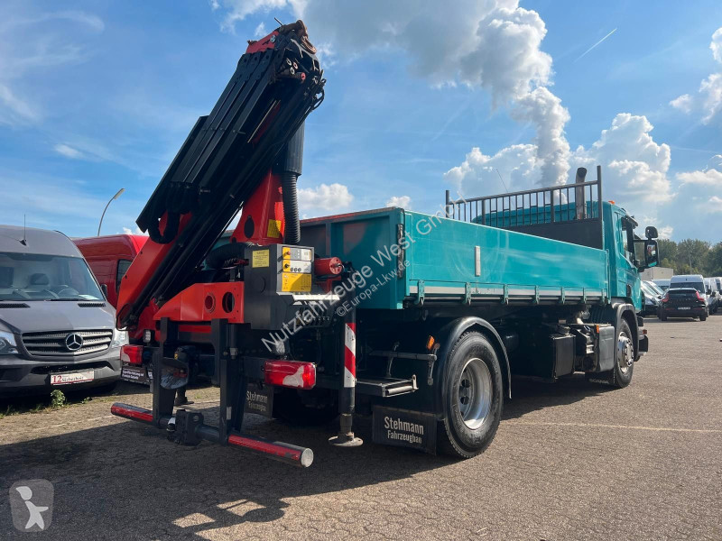 Lastbil Scania 320 Kipper Funk-Kran...