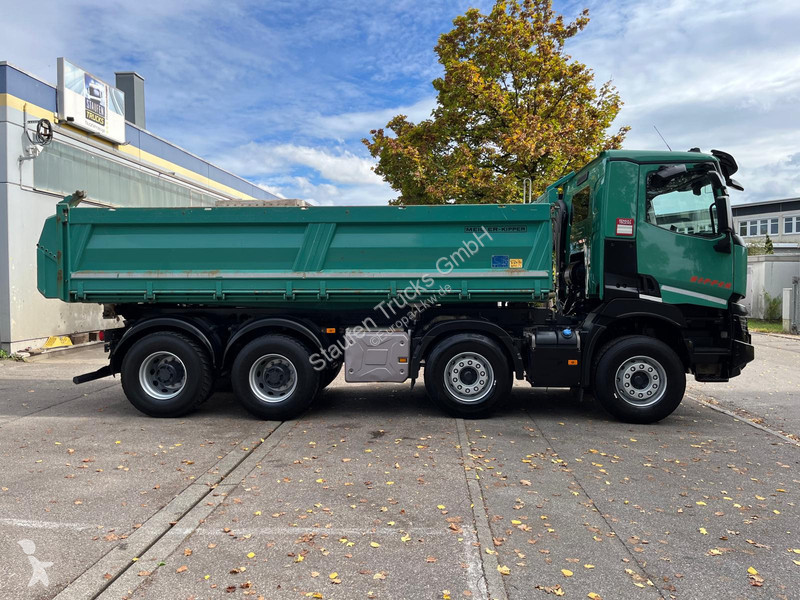 Renault C480 8X4 MEILLER STAHL 3-S.-Kipper...