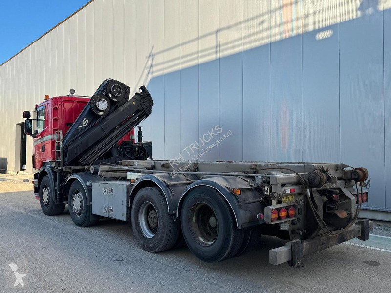 Lastbil Scania R560 8X2 + HIAB 166E 4 HIPRO +...