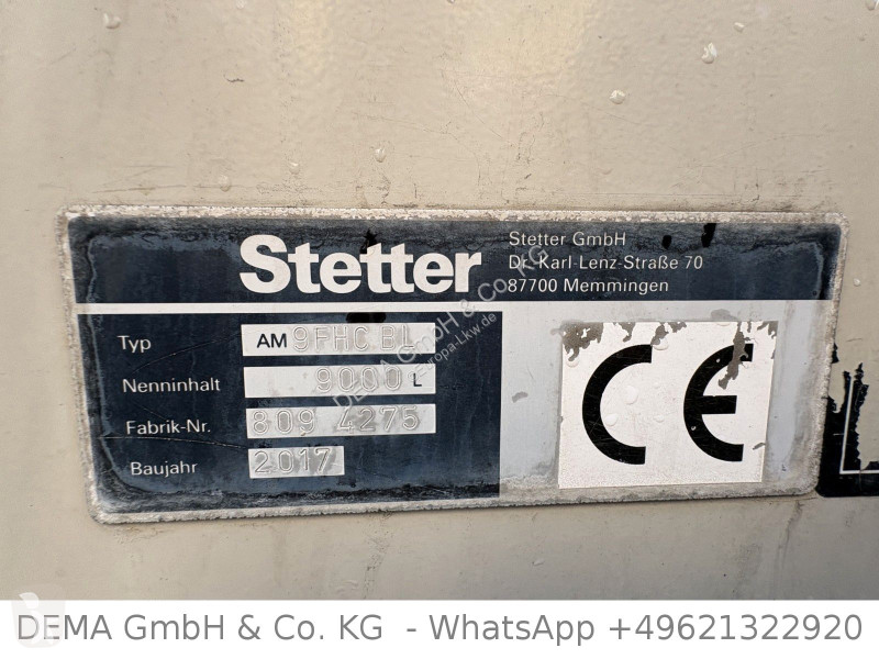 Kamion Mercedes 3236*8x4*E6c*Klima*Stetter 9m³*