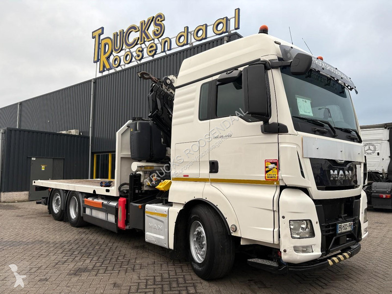 Lastbil MAN TGX + FASSI F 455 A---6X EXT. +...