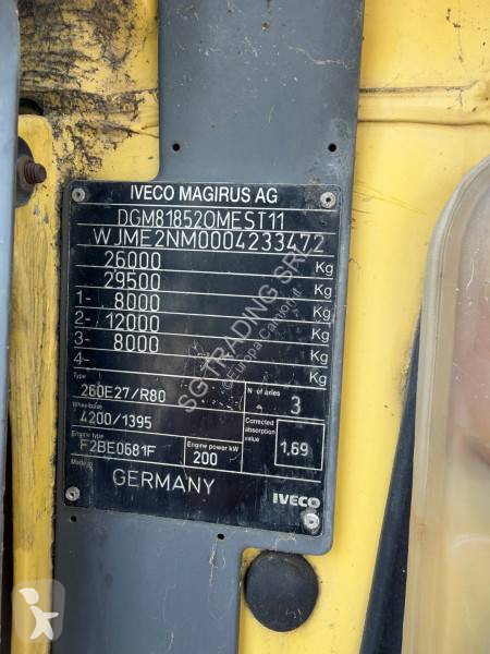 Lastbil Iveco 260E27