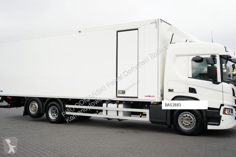 Kamion Scania P 450 / ACC / E 6 / CHŁODNIA +...