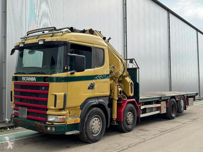 Kamion Scania G 8X2 + HIAB 700 E-8 + REMOTE...