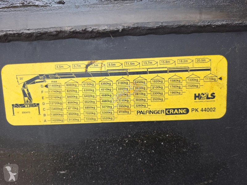 MAN 41.430 8x4 CRANE 44tm/WINGER REMOTE...