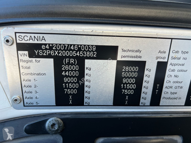 شاحنة Scania 6x2...