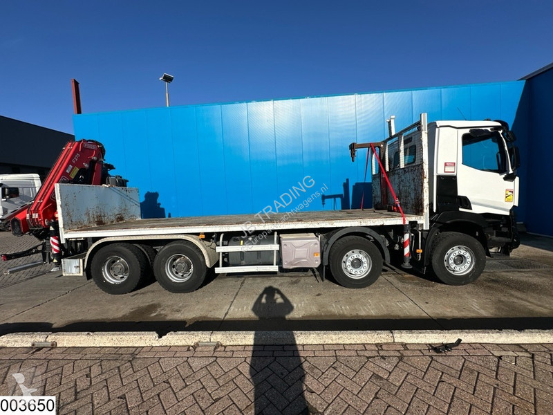 Renault C 430 EURO 6, 8x4, Fassi, Remote truck