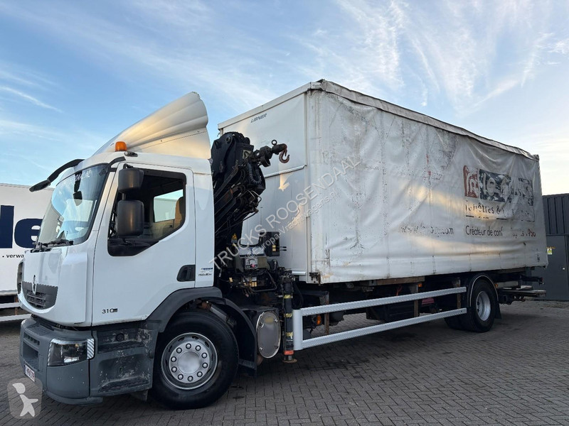 شاحنة Renault 310 DXI + HIAB 122 B---3X EXT. +...