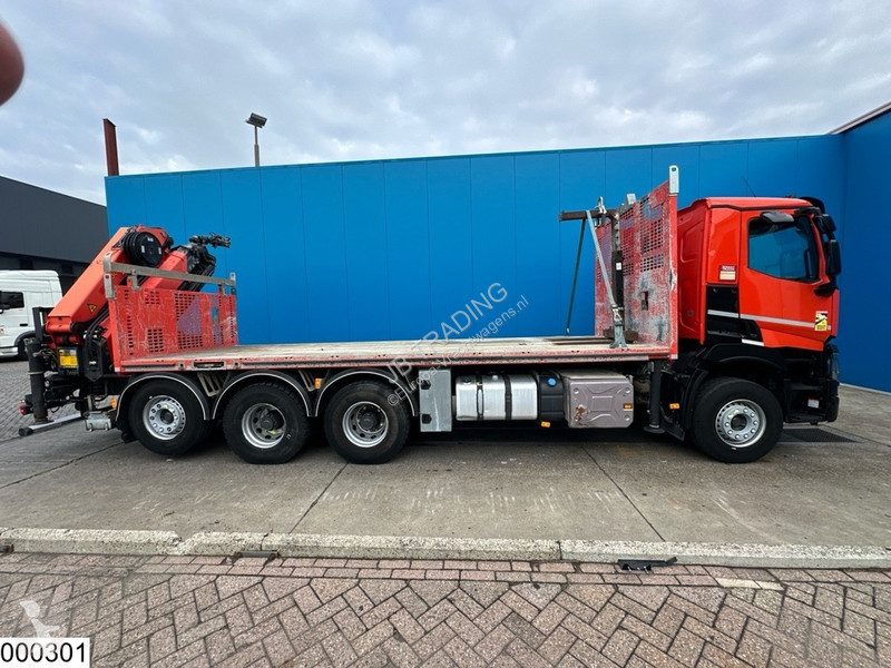 Teherautó Renault C 430 EURO 6, 8x4, Palfinger,...